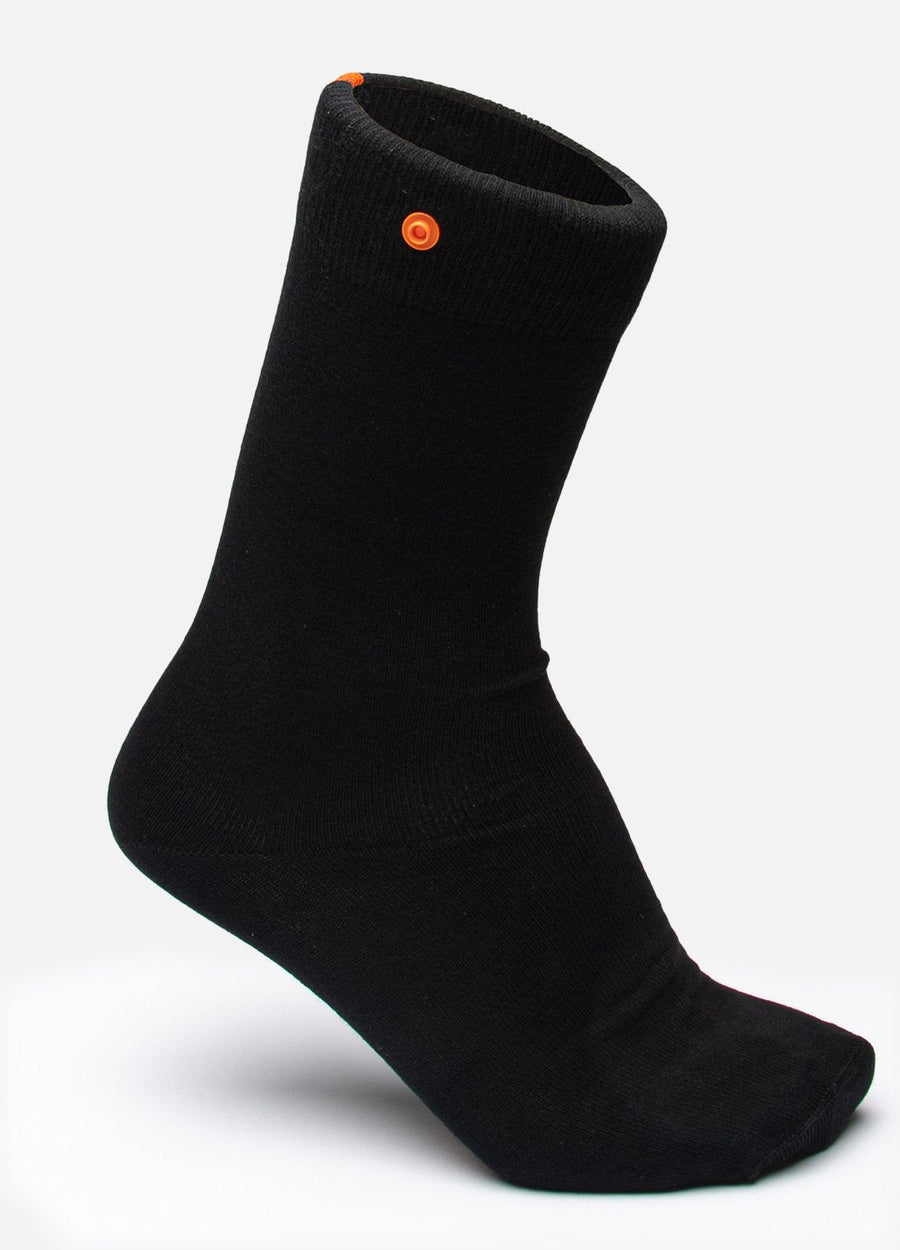 Organic Cotton Socks | Orange button